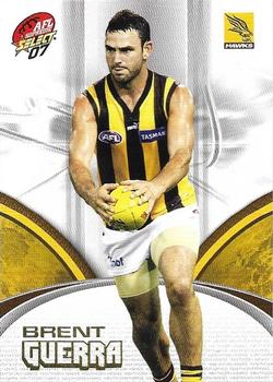 2007 Select AFL Supreme #95 Brent Guerra Front